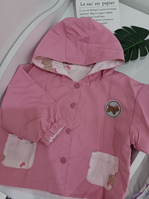 Ветровка для девочек двух стороный