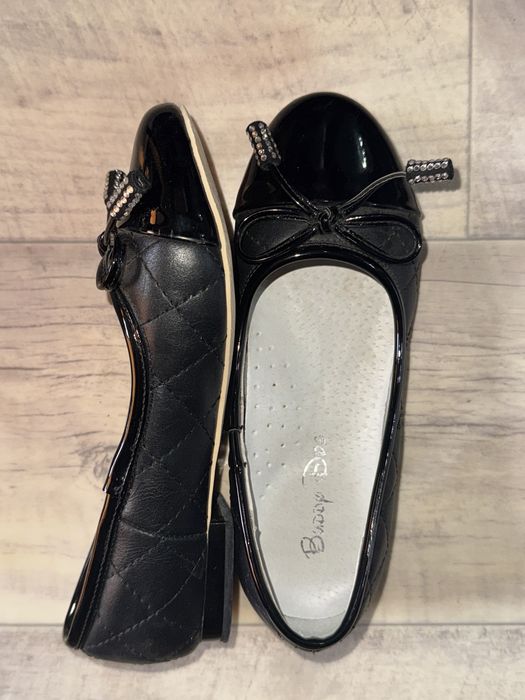 Новые черные балетки для девочек