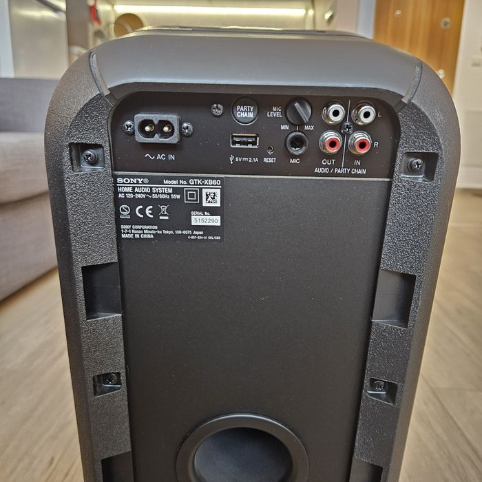 Sony GTK-XB60 преносима колона