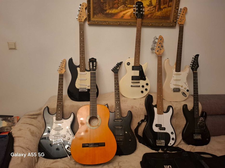 chitara clasica electrobass acustic electric amplificator combo 15w