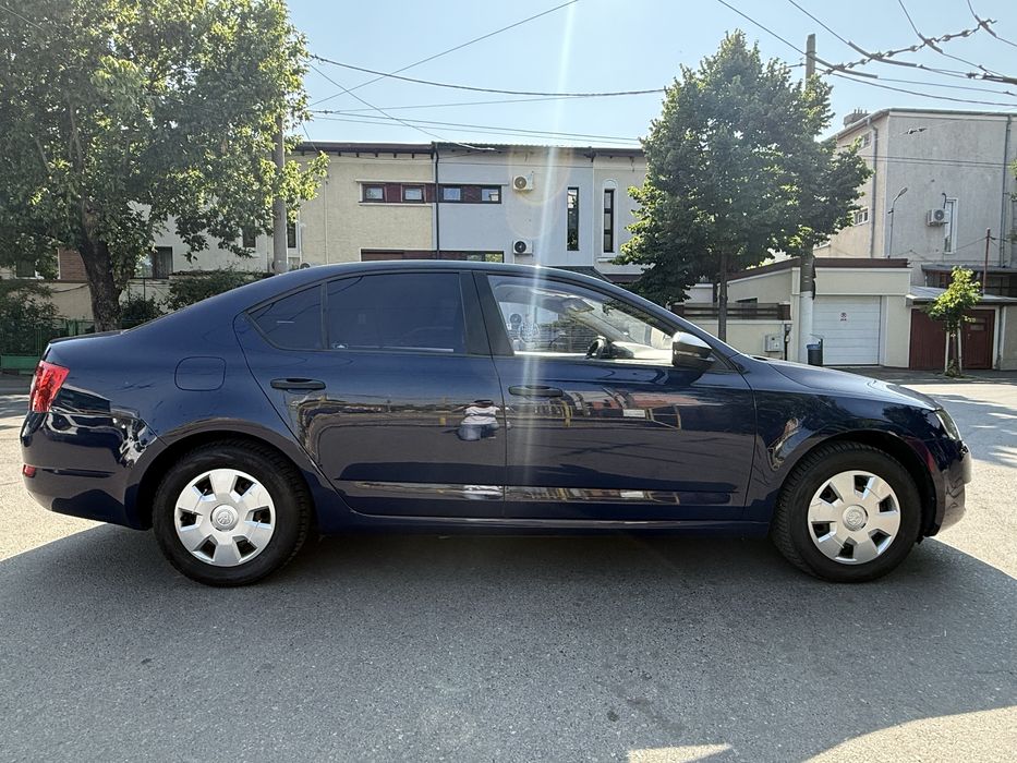 Skoda Octavia, 16 TDI, 2015, 89000 km reali, culoare albastră
