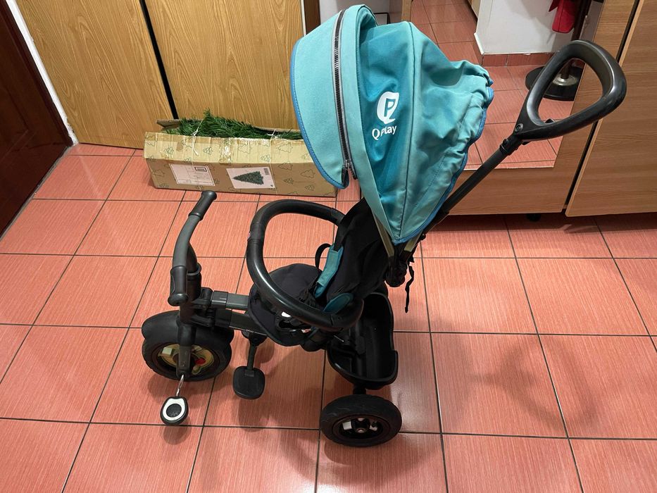 Tricicleta pliabila copii Qplay Rito