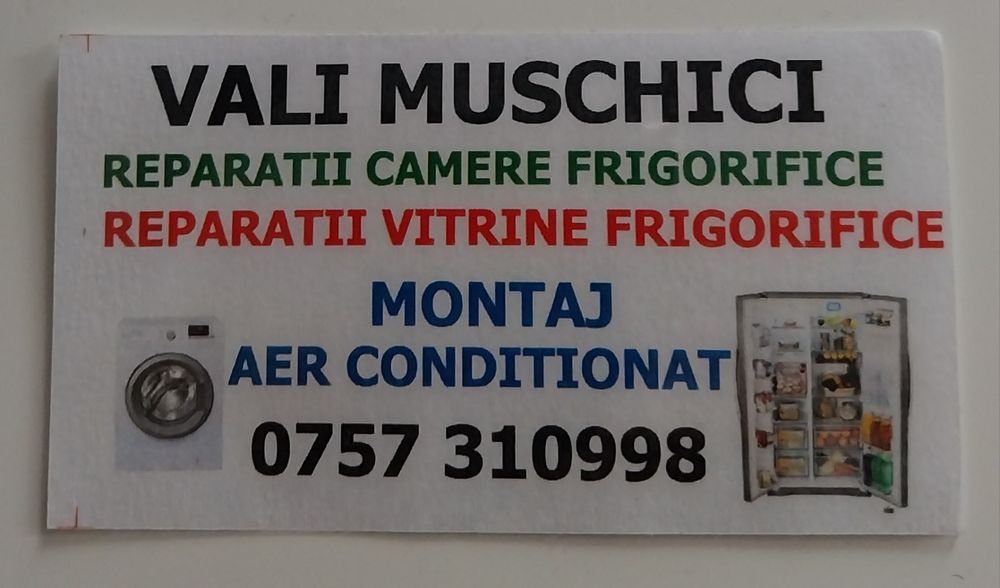 Reparații frigidere și instalare aere condiționate !