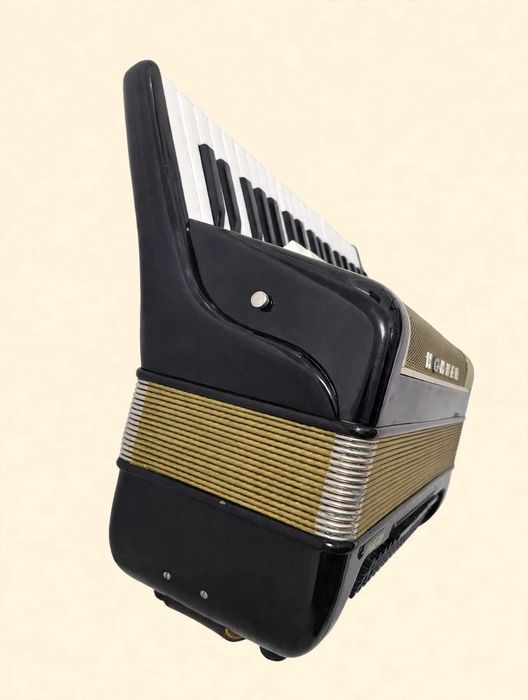 Vând  Acordeon Hohner Lucia 4 P cu  96 basi negru