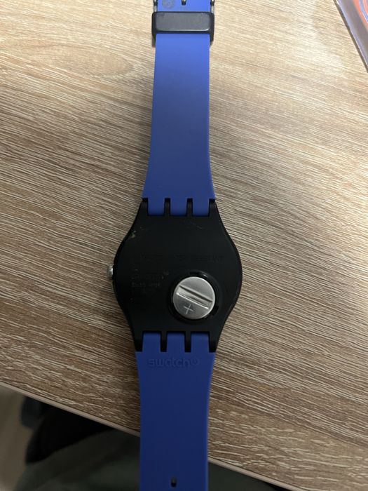 Часы swatch синие
