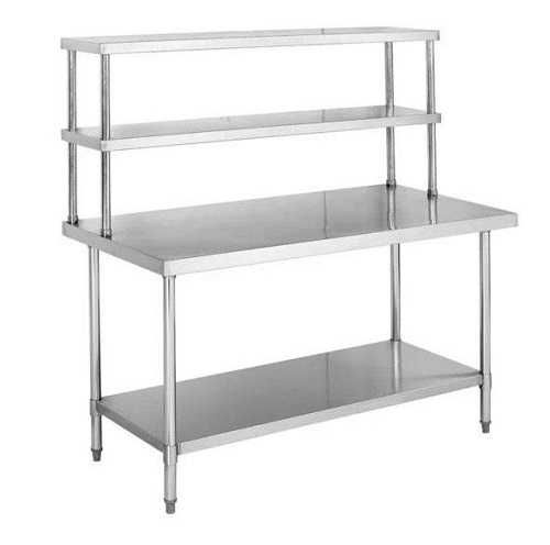 Производственный стол с полкой из нержавеющая сталь от Primo Group