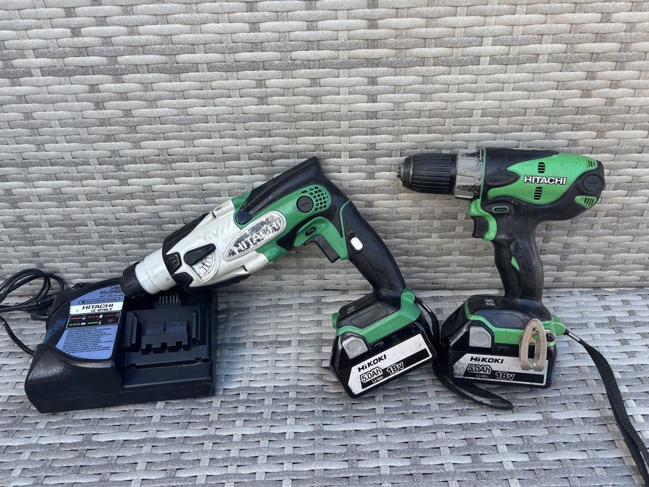 Rotopercutor hitachi DH 18DSL si filetanta DS 18DSL