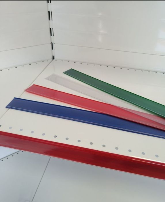 Ценник ценникодержатель полочный для стеллажей