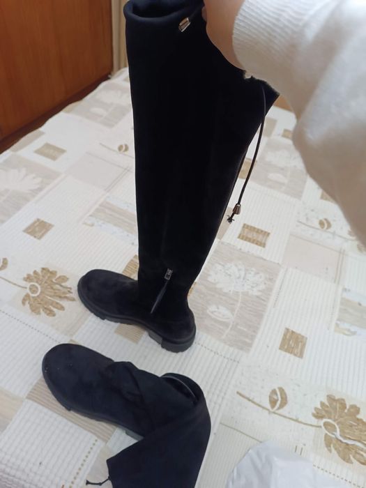 Дамски еластични ботуши