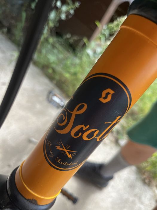 bicicleta scott sub 50 orange