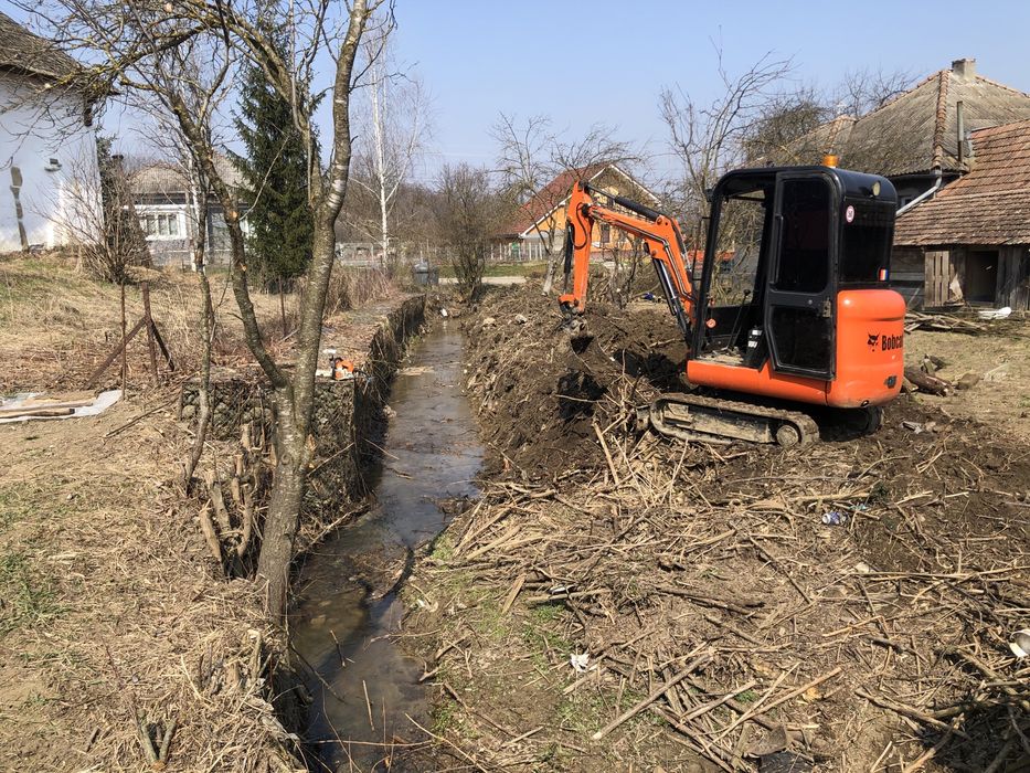 Miniexcavator de inchiriat