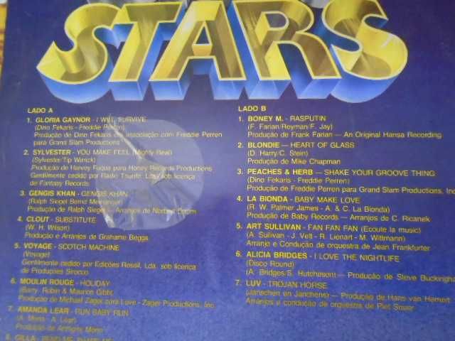 винил  пластинка  "Disco stars"