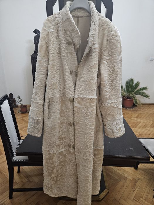 Blana de blana astrahan si piele