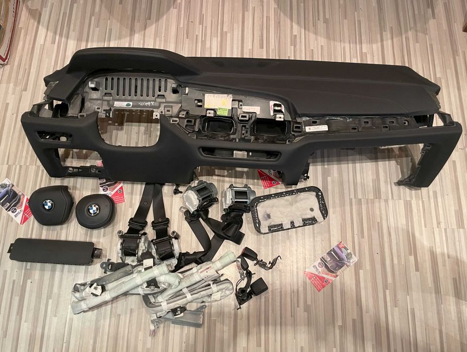 BMW X5 X6 X7 - plansa bord HUD piele - airbag -  centuri de siguranta