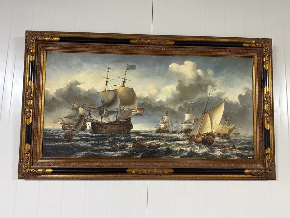 Оригинална голяма морска картина