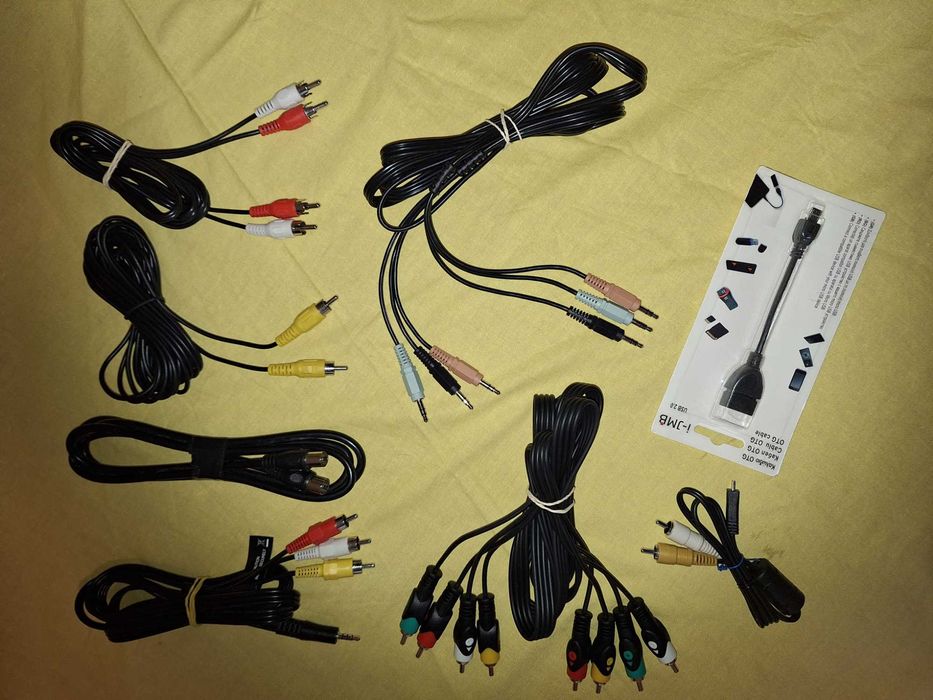 Cabluri audio - video RCA, diferite modele