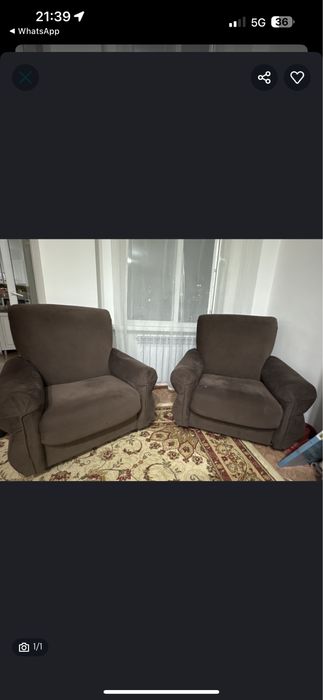 Продам за 15 тыс. 2 диванчика