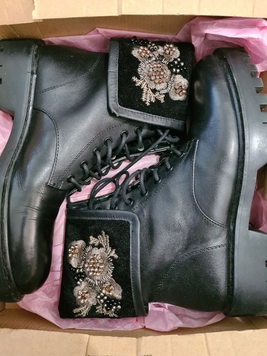Ghete piele ZARA NOI mărimea 38-39