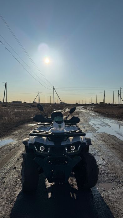 Продам квадрацикл новый пробег 320км