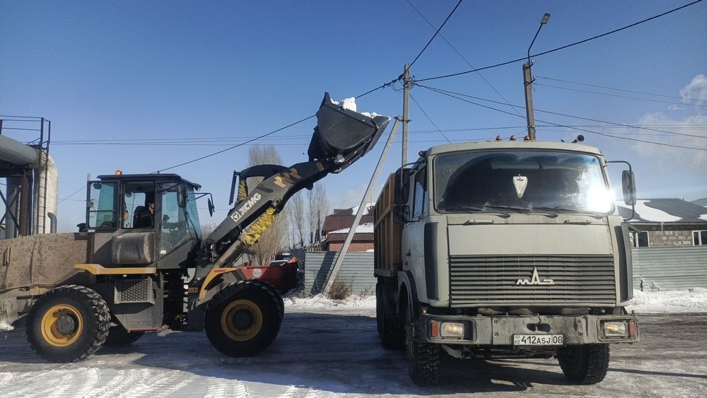 Услуги мусора снег МАЗ 20ка
