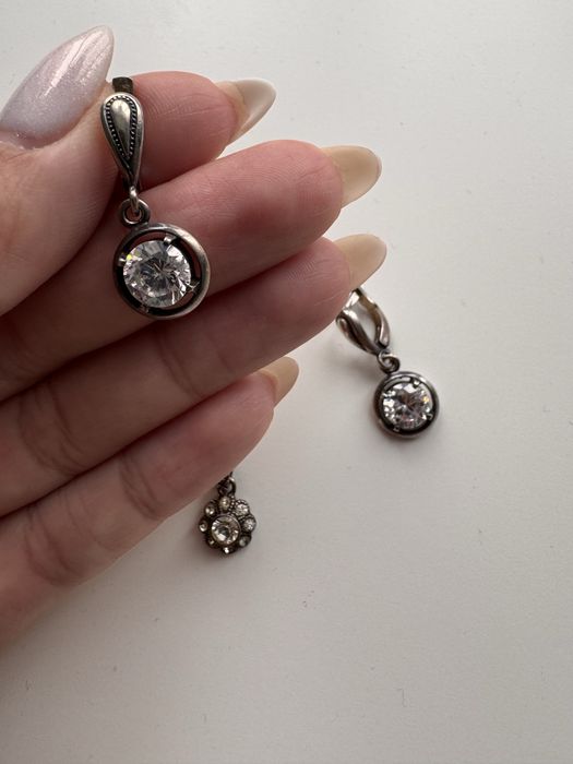 Серьги   серебро