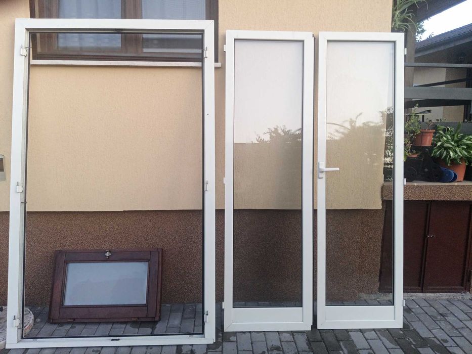 Fereastra termopan aluminiu, masuri 220×130.