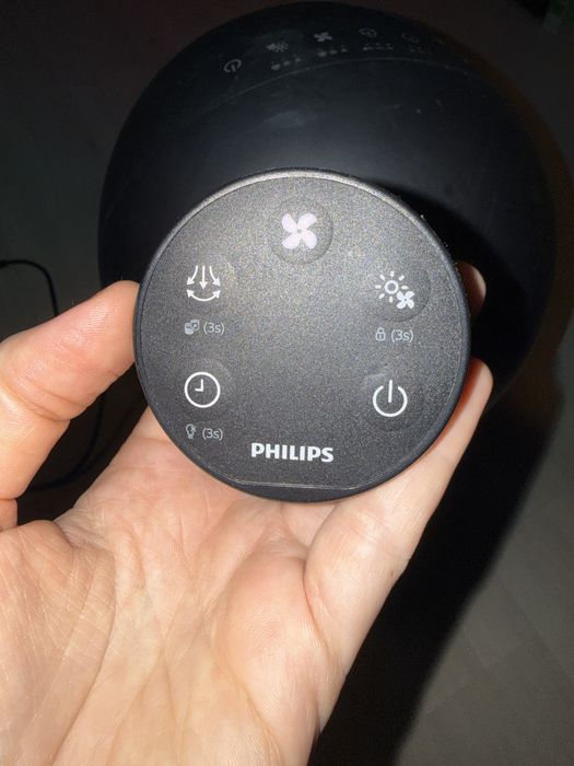 Purificator aer PHILIPS AMF220/15, 3 trepte viteza, Hepa, Incalzire/Racire, negru