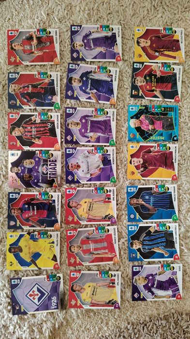 cartonase panini calciatori