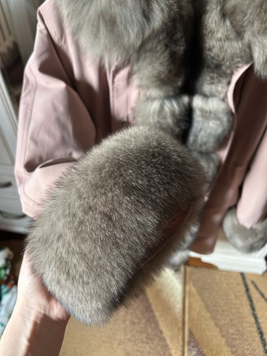 Парка из натурального меха
