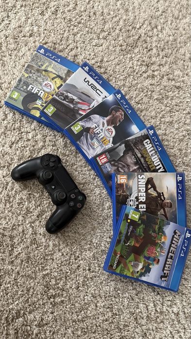 Ps4 slim 1 tb, jocuri, controller