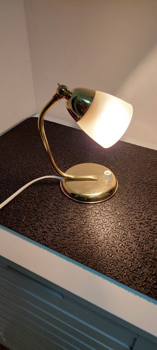 Accesoriu decorațiune lumina alama vintage colectie Finlanda 1960