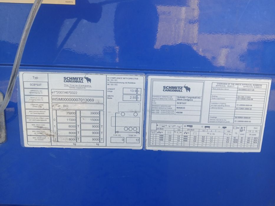 SCHMITZ VARIOS SCB*S3T 2016(mega,standard)