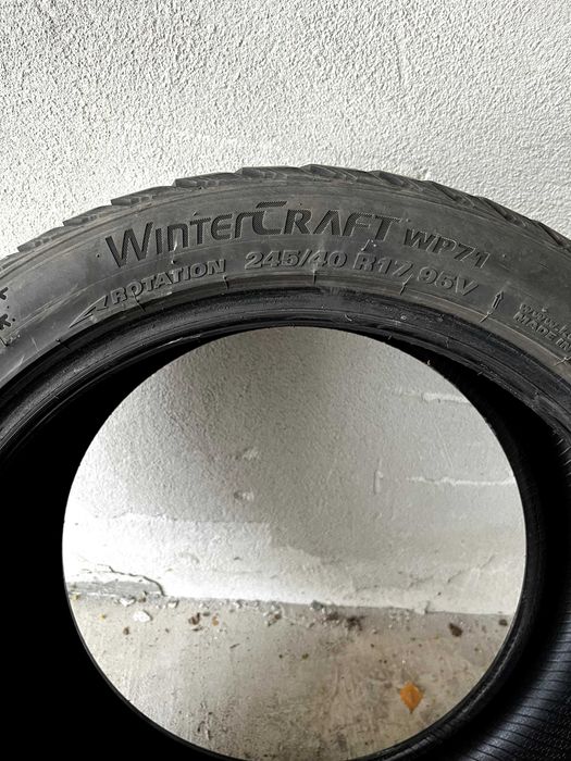 4 бр. зимни гуми Kumho WinterCraft WP71 R17 за Mercedes W204 4Matic