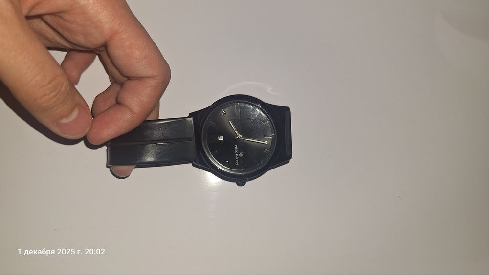 Мужские часы Patek Philippe (черные)