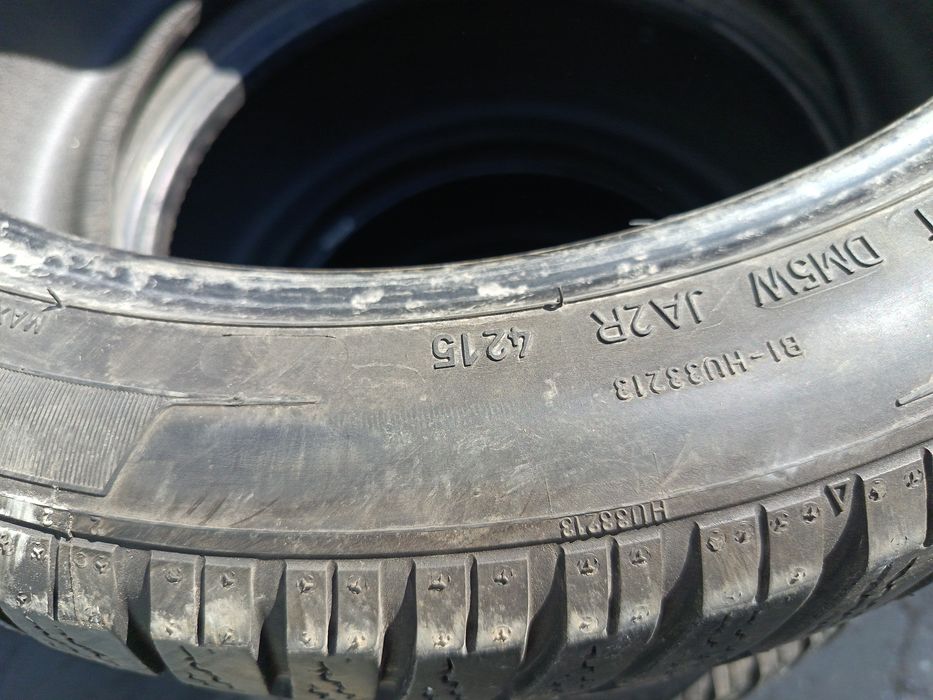 Anvelope MS 255 40 19 Dunlop 2015 5.5-6mm