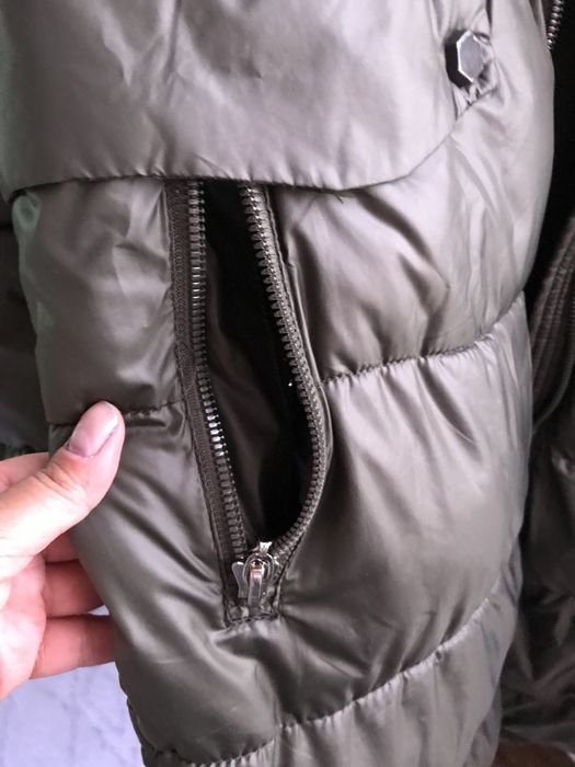 Ватирано дамско яке, с качулка, с цип  -разм L/44