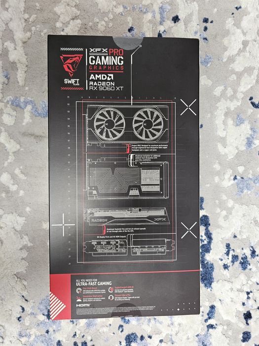 AMD Radeon RX 9060XT 16Gb Sigilata/Garantie