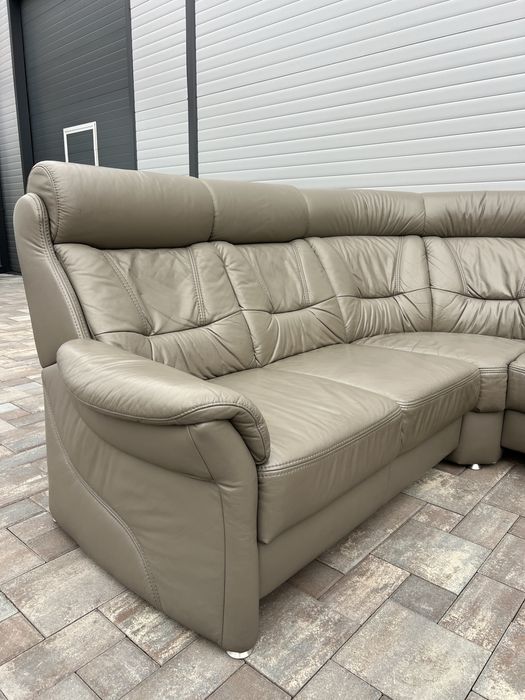 Coltar Living ~ Sufragerie XXL Piele Naturala  Forma U Himolla