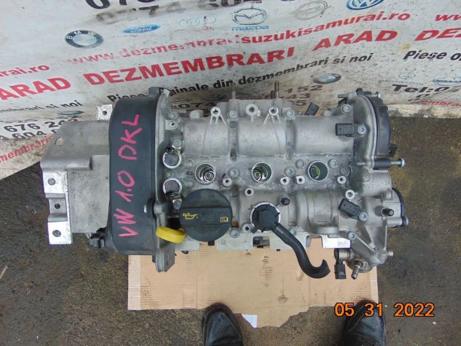 Motor VW 1.0tsi DKL Golf 7 Audi Skoda Seat ibiza Leon Octavia polo T Cross Rapid Fabia Up dkla dklb
