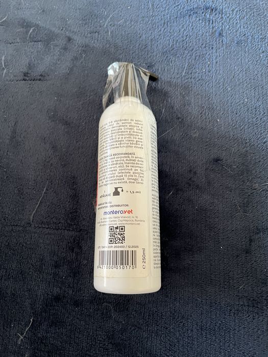 Ulei de somon 250 ml pentru caini si pisici nou cu eticheta