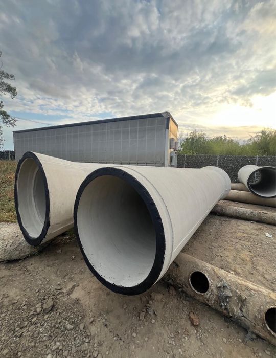 Tub beton armat Ø800 – 5.20 m – Calitate bună – Livrare disponibilă