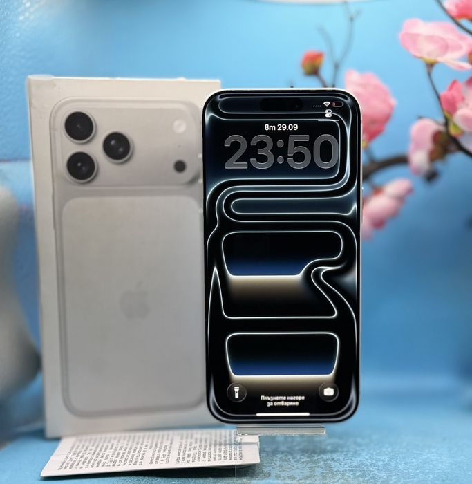 ГАРАНЦИОНЕН!!! Apple iPhone 17 Pro Max, 256GB, 5G, Silver
