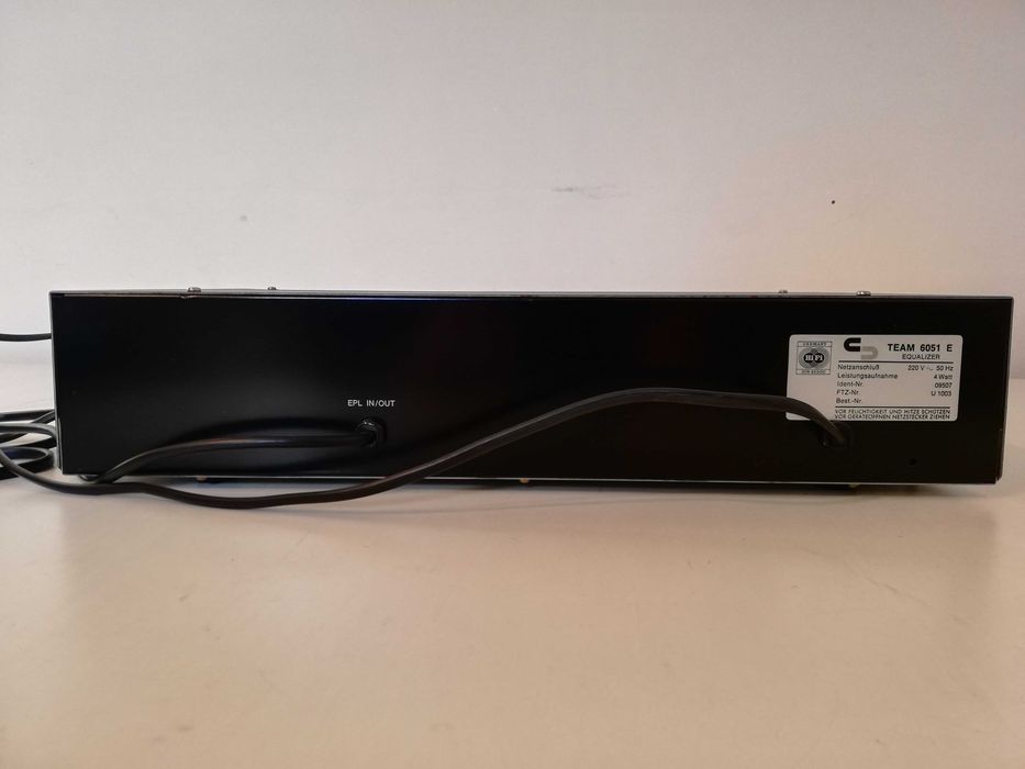 Graphic Equalizer SCHNEIDER TEAM 6051 - 7 Band /made in RFG/Impecabil