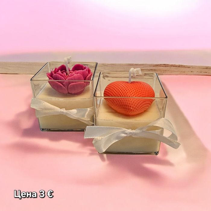 Свещи от соев восък