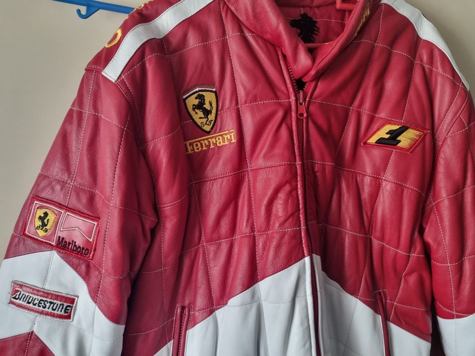geaca ferrari 2 fete piele fas in Iasi