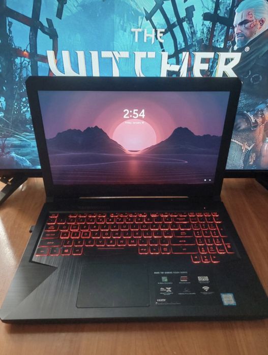 Laptop gaming ASUS TUF i5 16gb RAM 1 tera SSD Nvidia 1050 ti