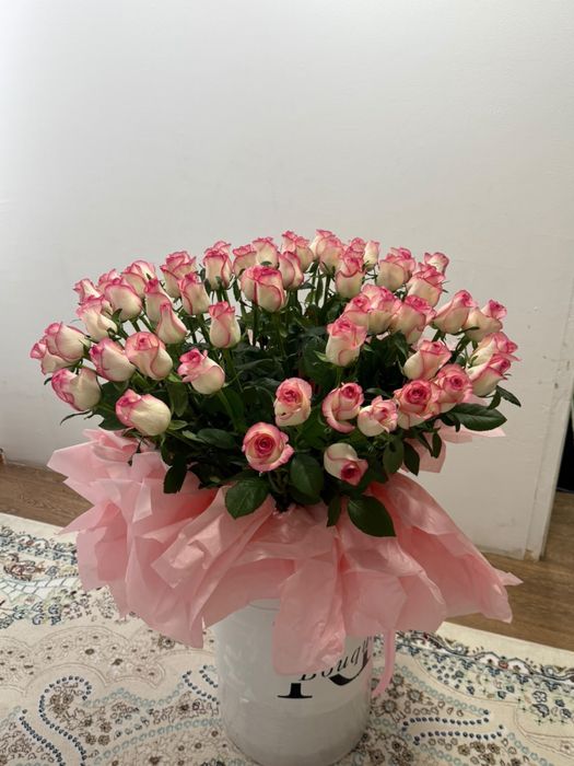Цветы, роза розовые
