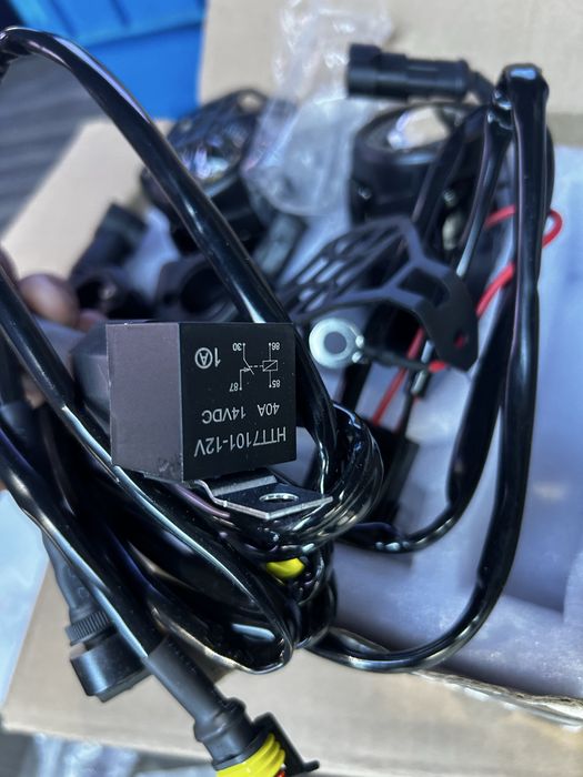 Set lumini proiectoare moto atv led