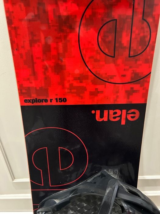 Сноуборд и ботинки