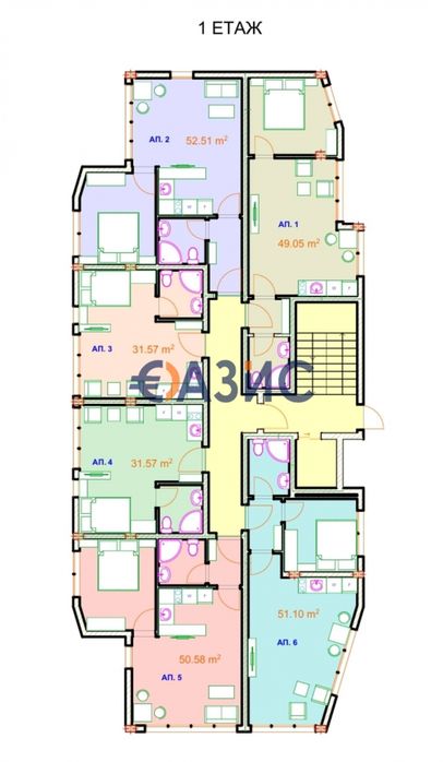 Продава се Едностаен апартамент в Несебър - 37 кв.м за 794 €/кв.м - Снимка #3